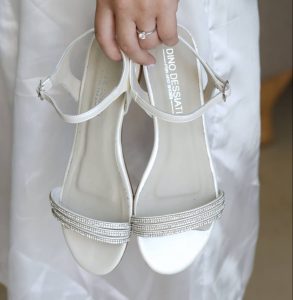 נעלי כלות בצבע לבן