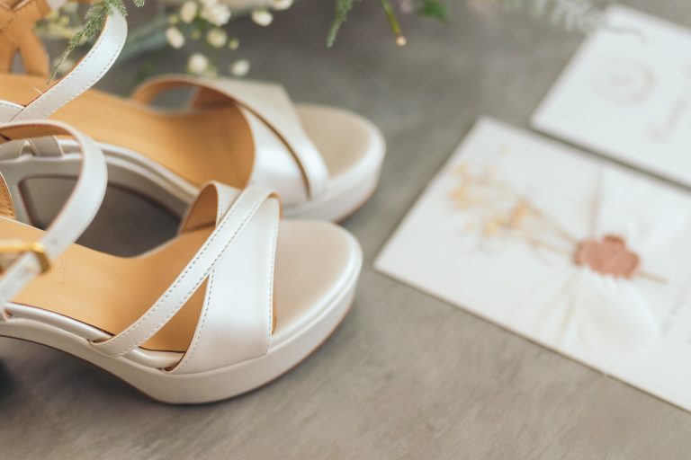 נעלי פלטפורמה לחתונה נעלי כלה